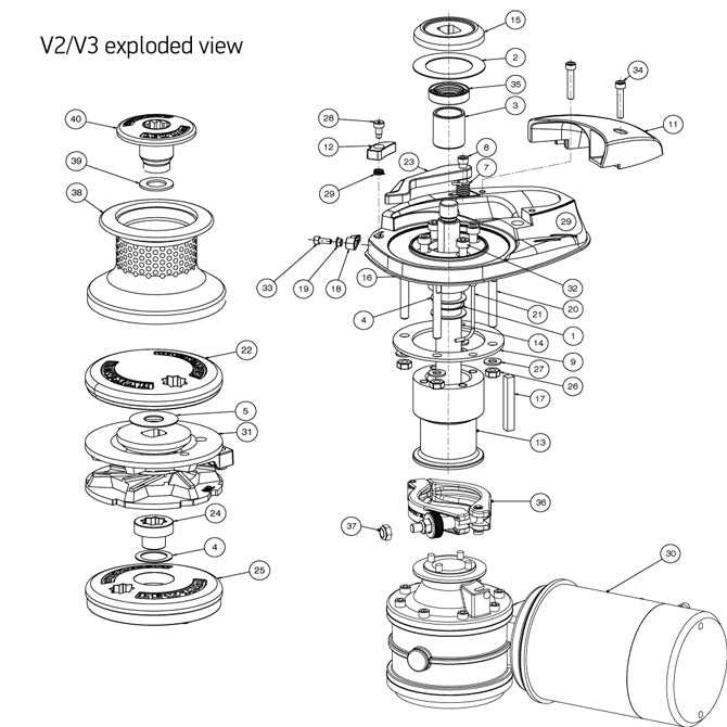 ideal windlass parts diagram