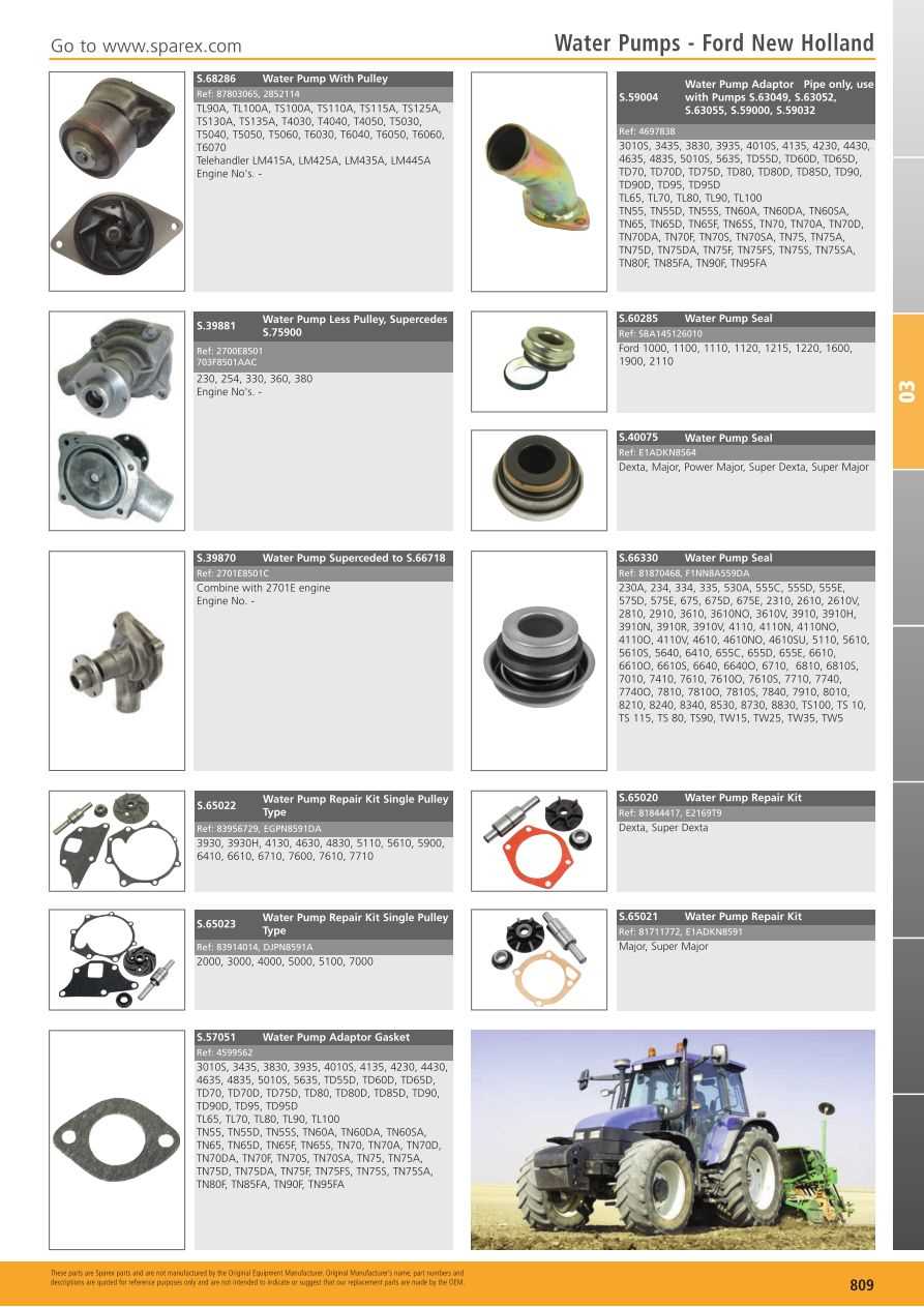 ford 1600 tractor parts diagram