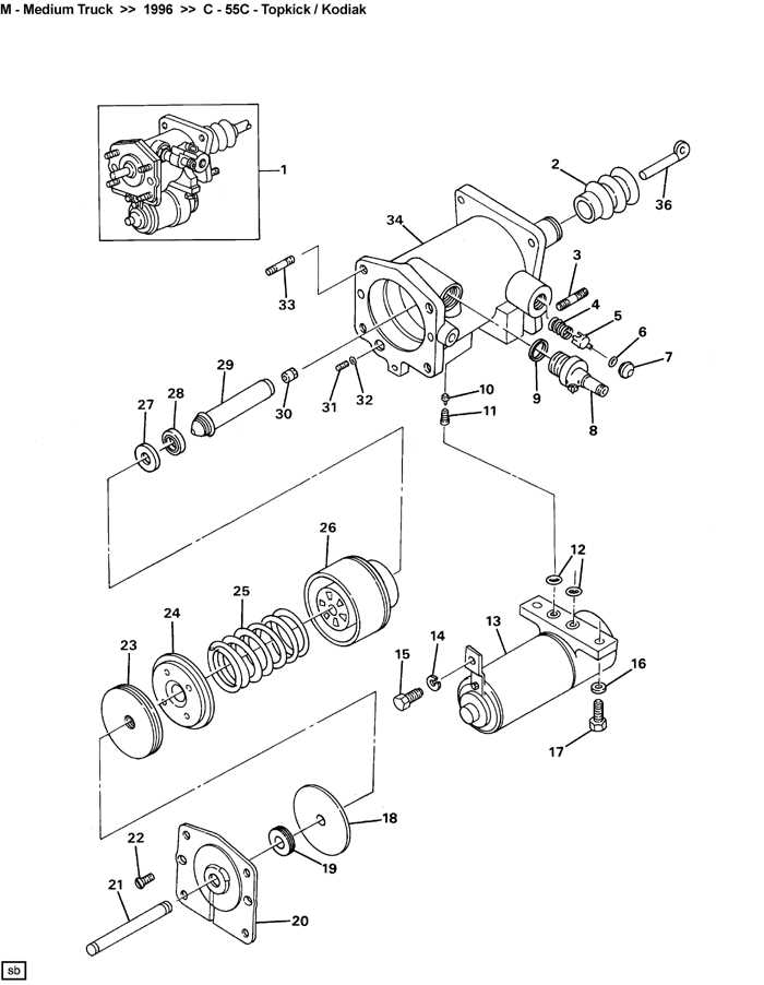 gm hydroboost parts diagram