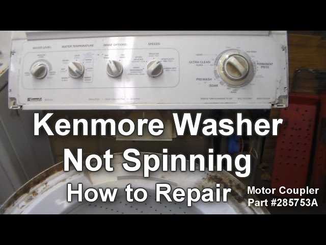 kenmore washer diagram parts