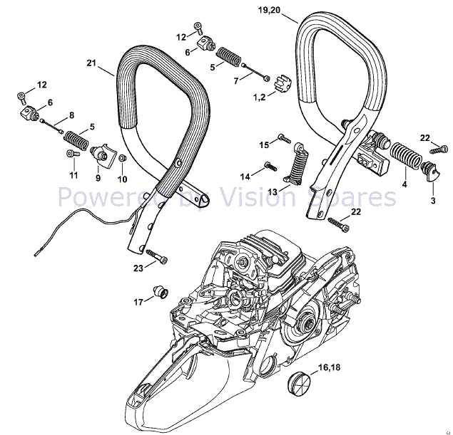 ms261c parts diagram