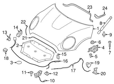 mini cooper countryman parts diagram