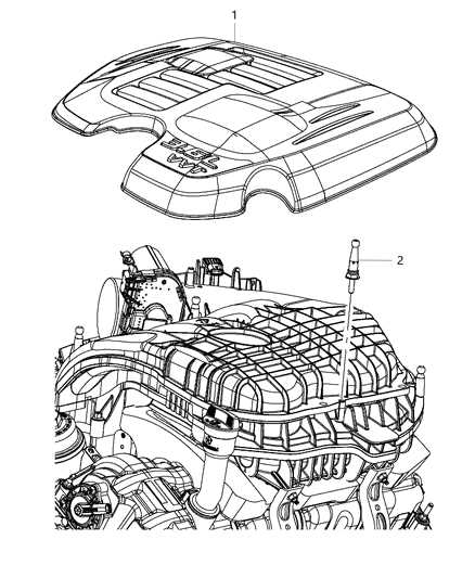 auto engine parts diagram