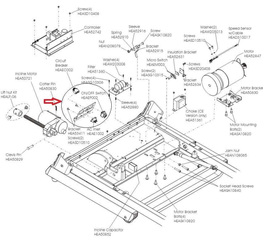 life fitness parts diagrams