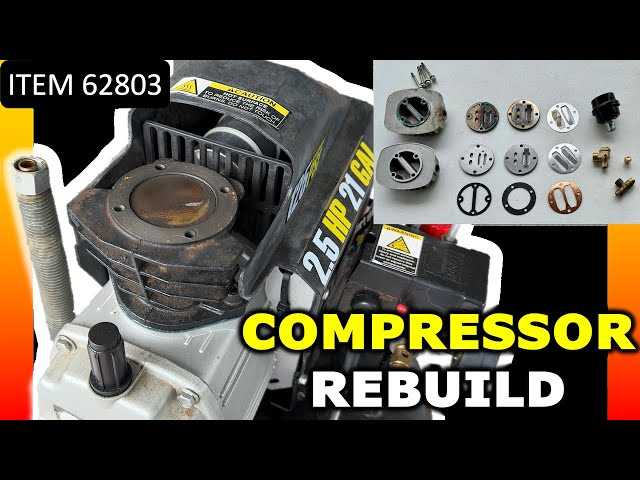 central pneumatic 21 gallon air compressor parts diagram