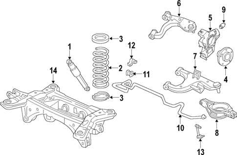 2005 nissan pathfinder parts diagram