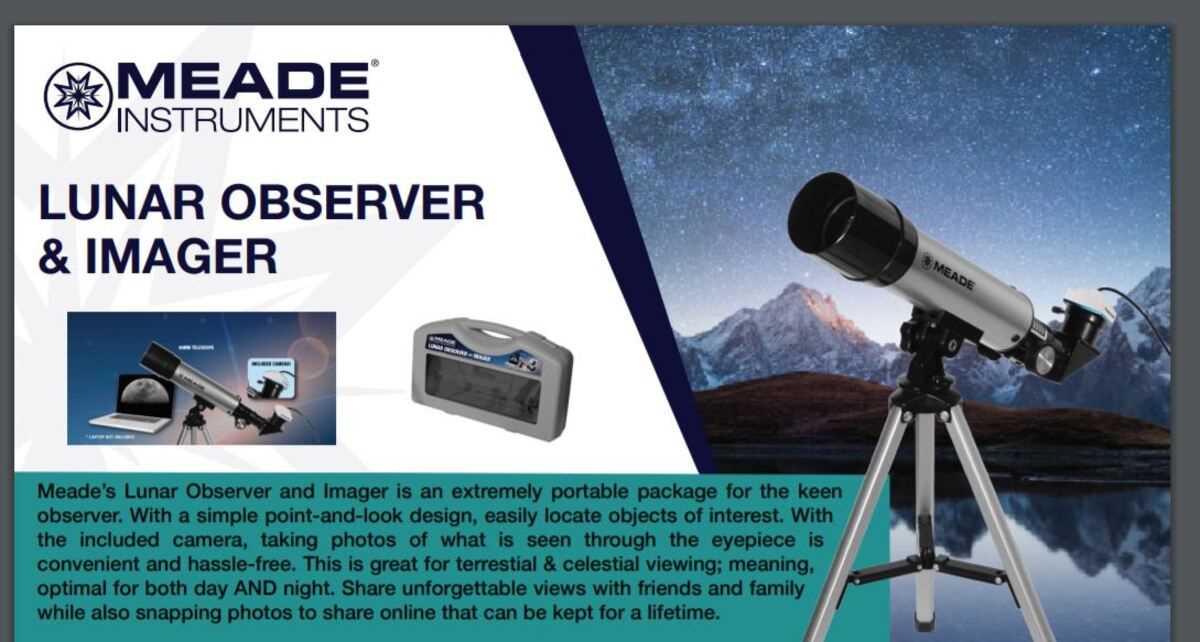 meade telescope parts diagram