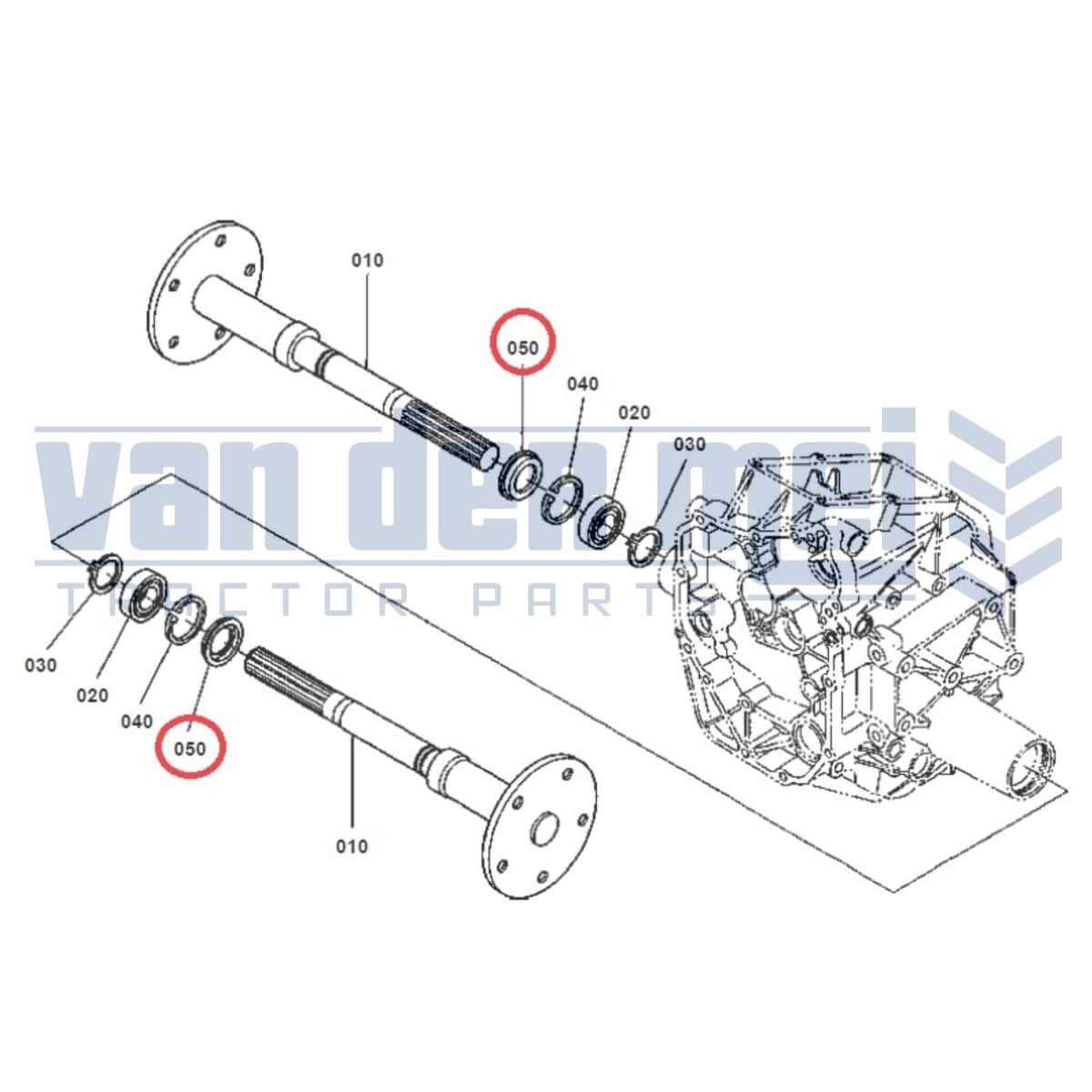 kubota rtv 900 rear axle parts diagram