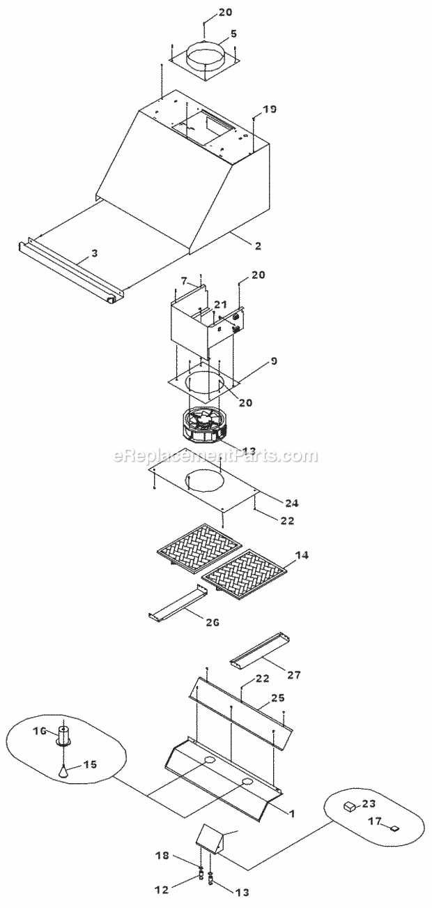 dacor parts diagram