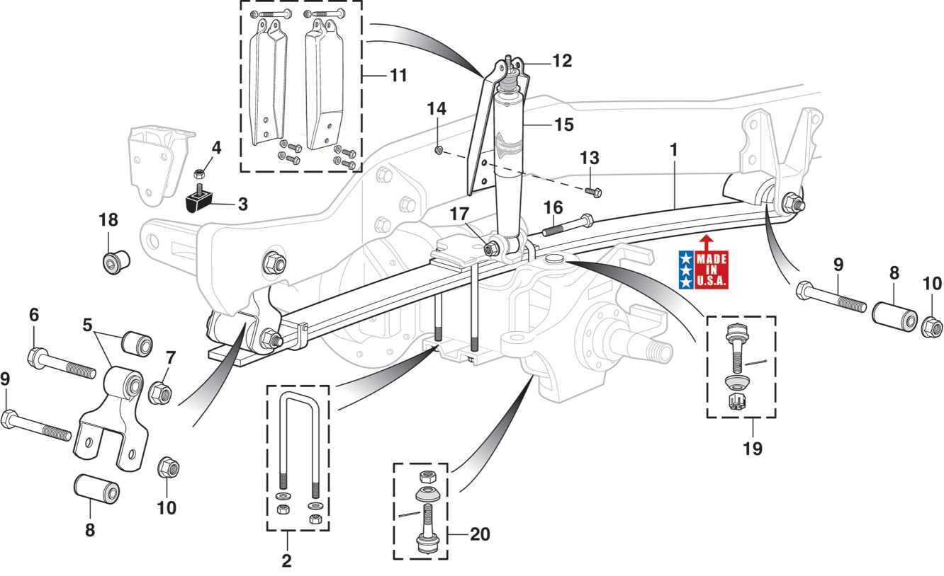 front end f250 steering parts diagram