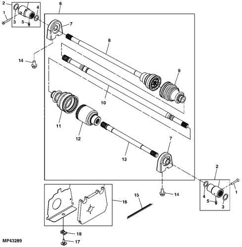 john deere gator parts diagram