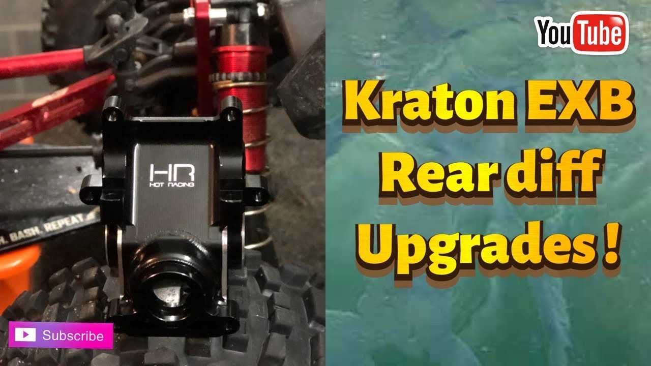 arrma kraton 6s exb parts diagram