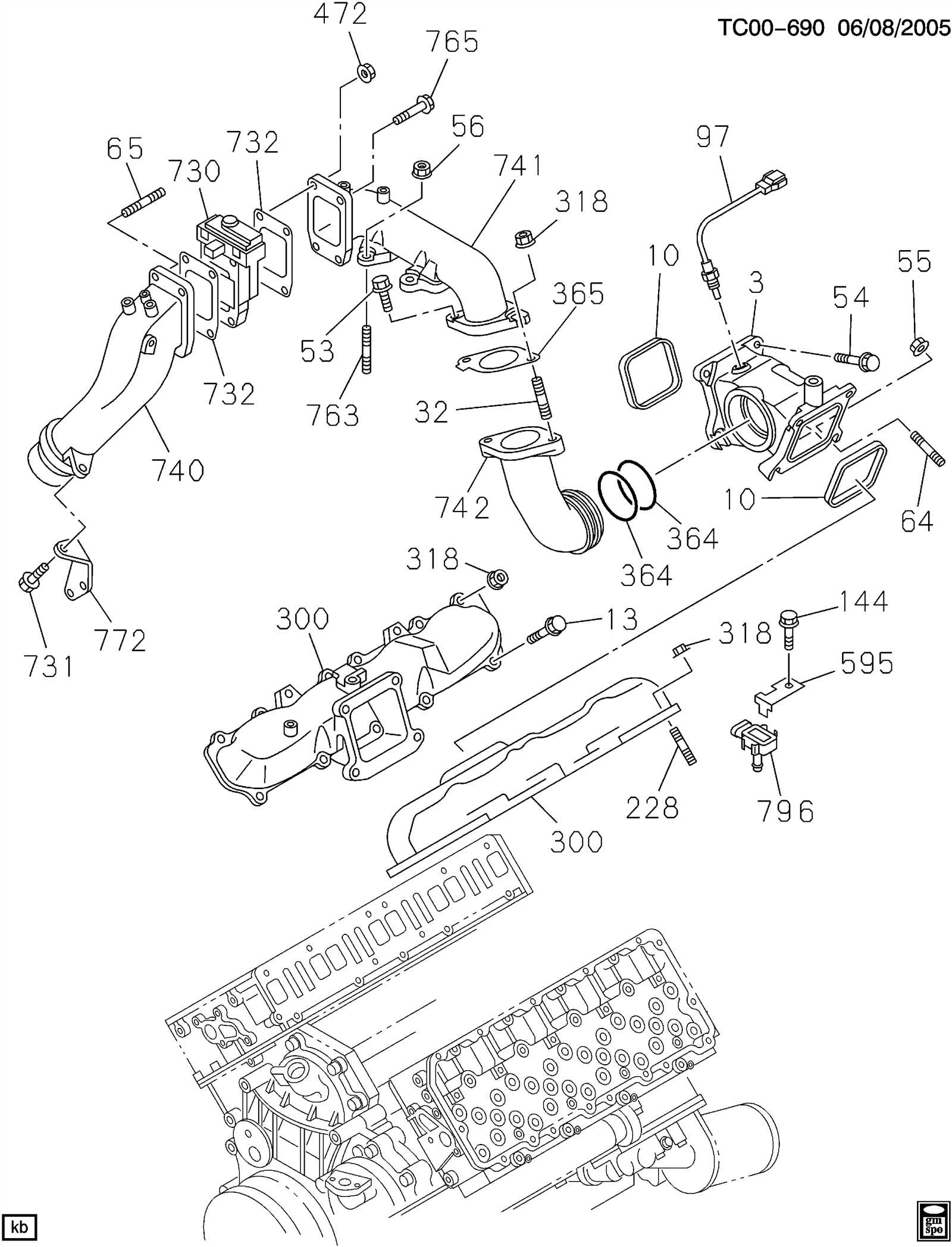 duramax engine parts diagram