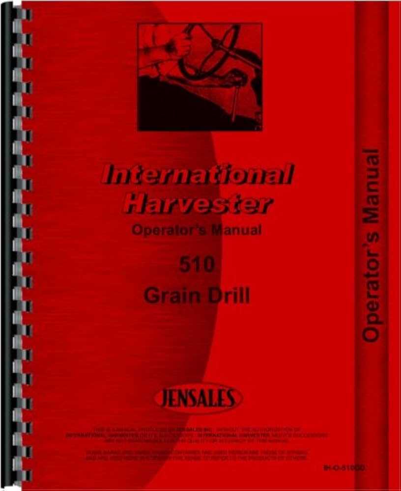 international 510 grain drill parts diagram