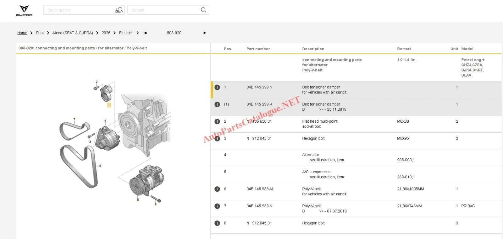 audi parts diagram online