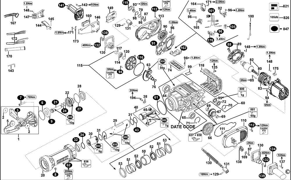 jackhammer parts diagram