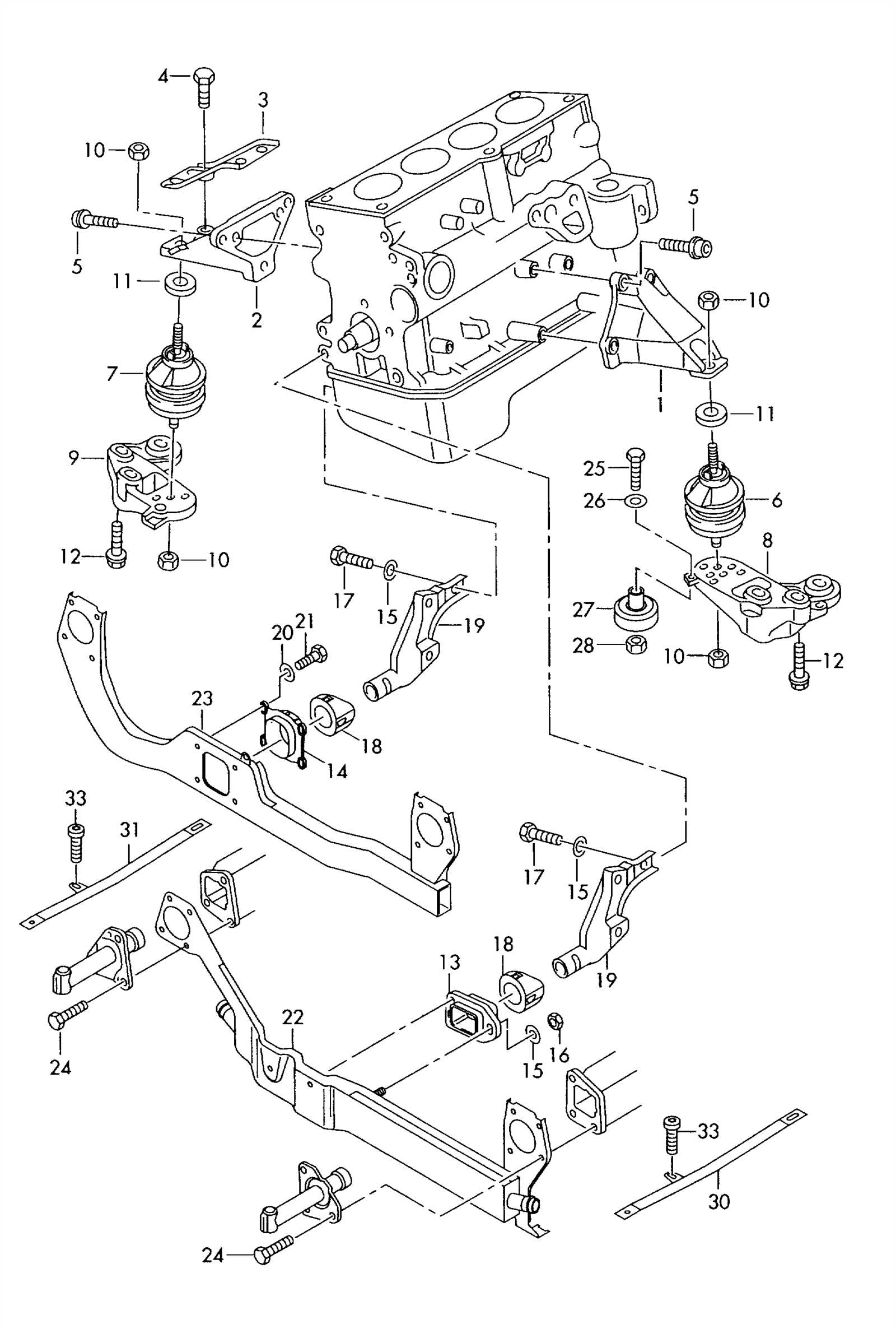 audi a4 engine parts diagram