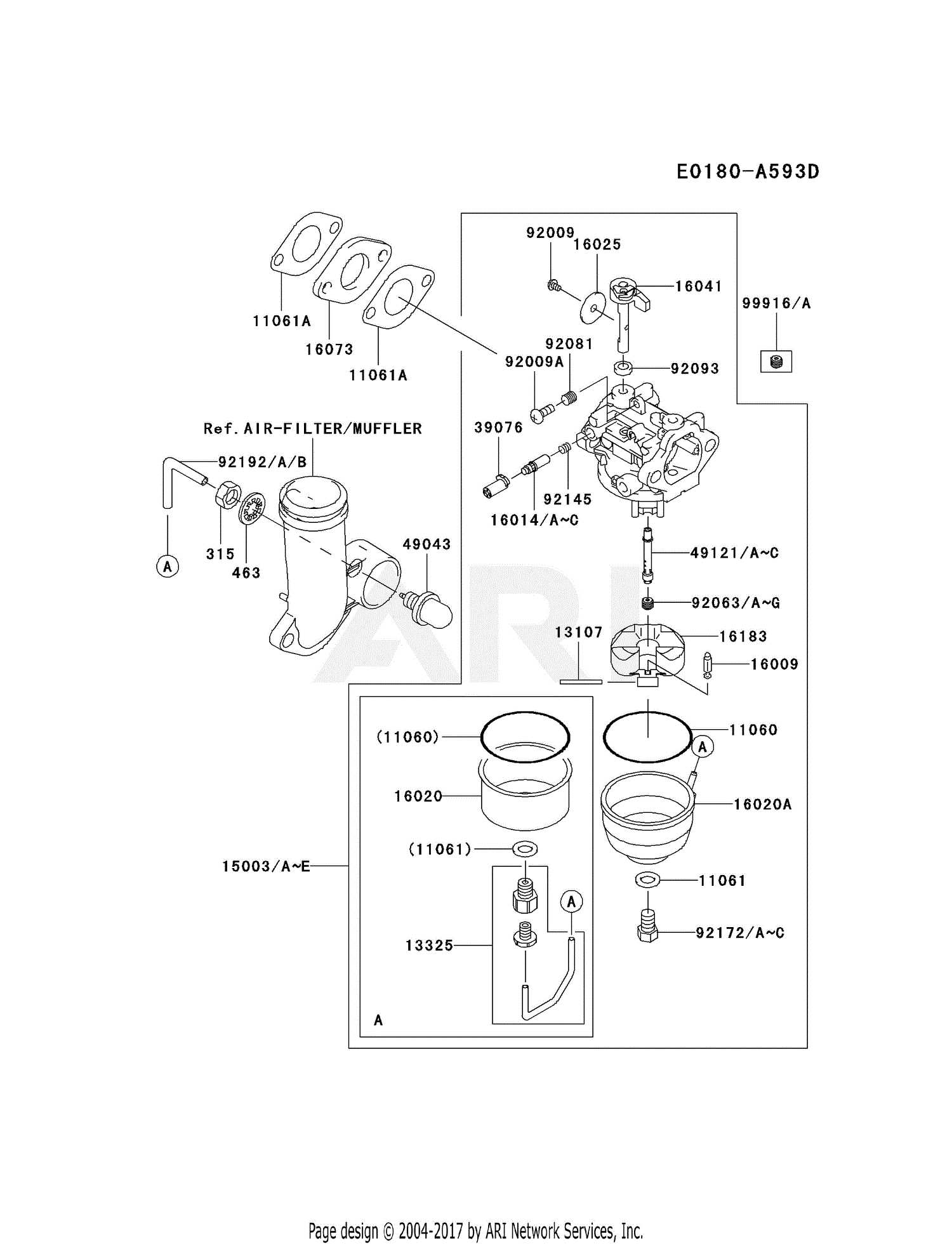 kawasaki fj180v kai parts diagram