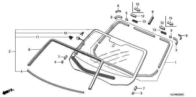 2011 honda ridgeline parts diagram