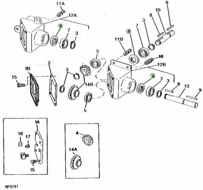 john deere 54 inch snow blower parts diagram