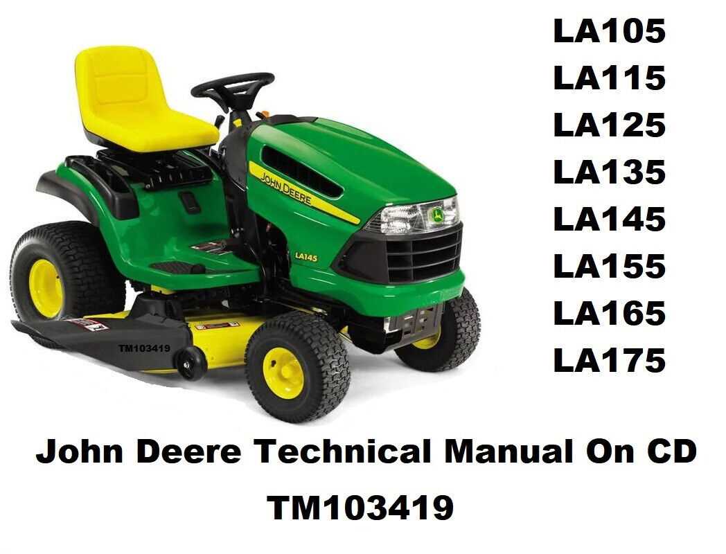 john deere la115 engine parts diagram