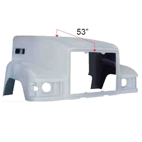 mack ch613 hood parts diagram