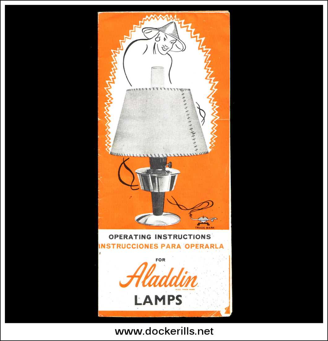 aladdin lamp parts diagram