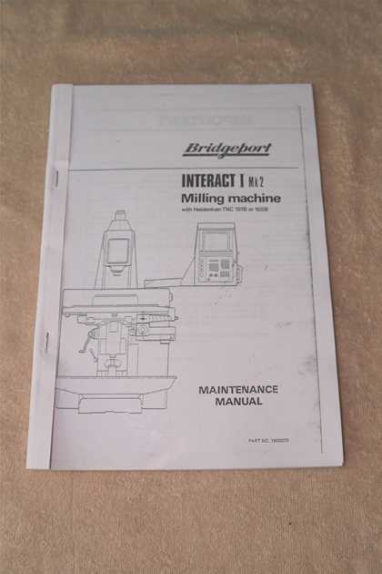 bridgeport milling machine parts diagram