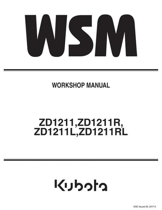 kubota zd1211 mower deck parts diagram