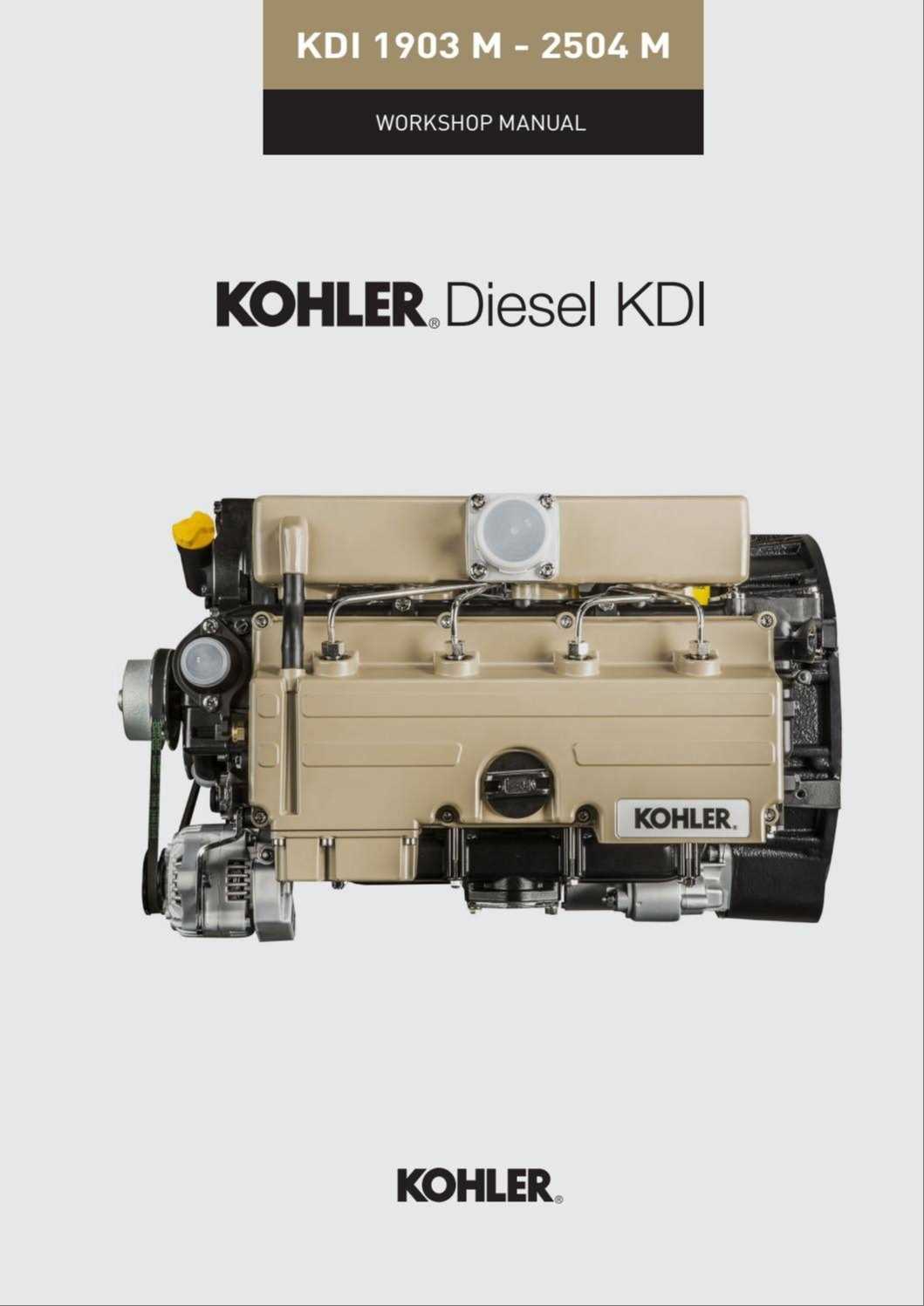 kohler marine generator parts diagram