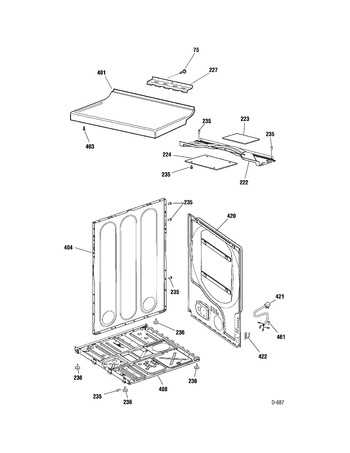 kenmore 400 dryer parts diagram