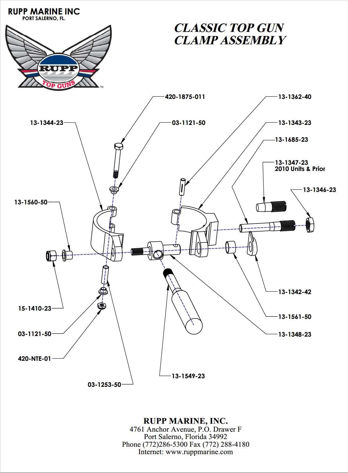 outrigger parts diagram