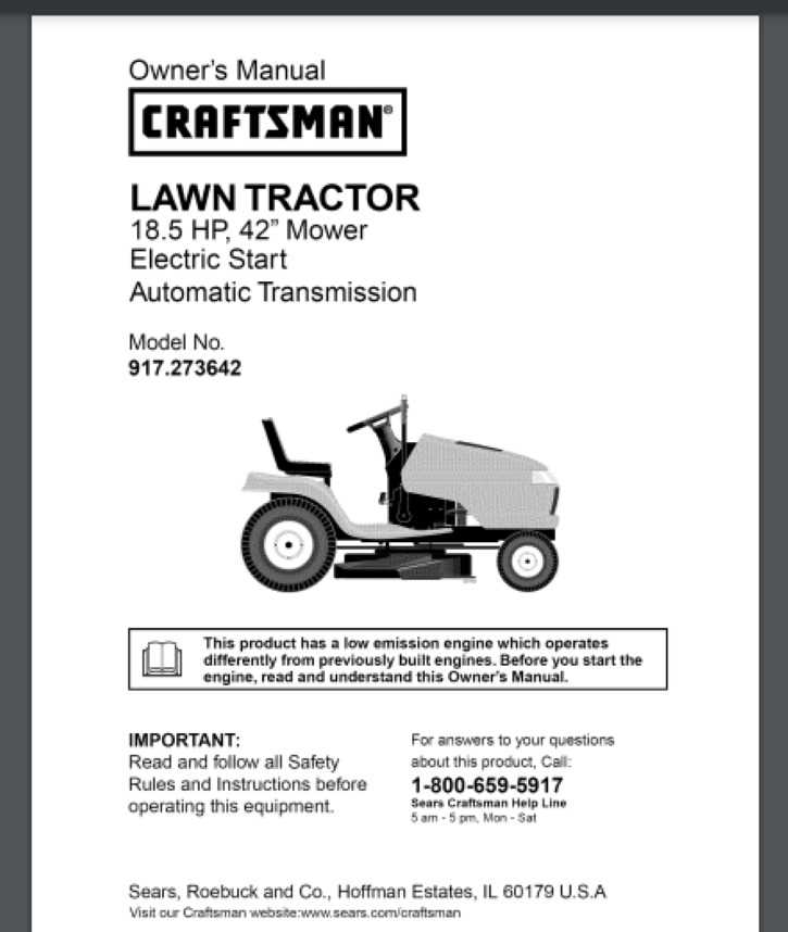 craftsman yt4000 parts diagram