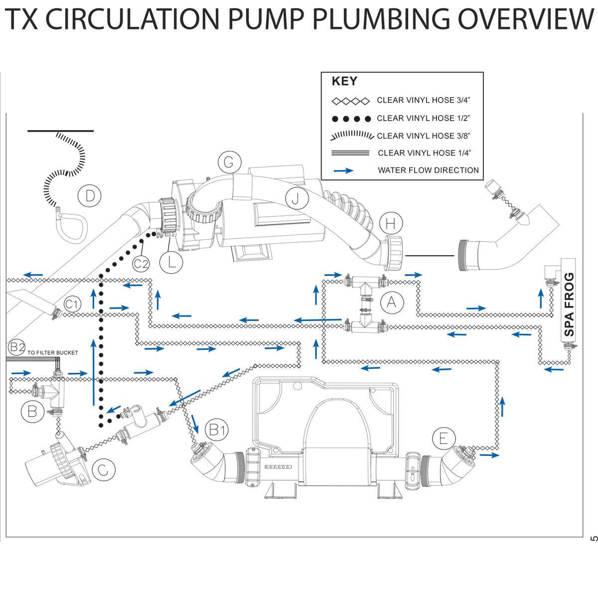 hot springs hot tub parts diagram