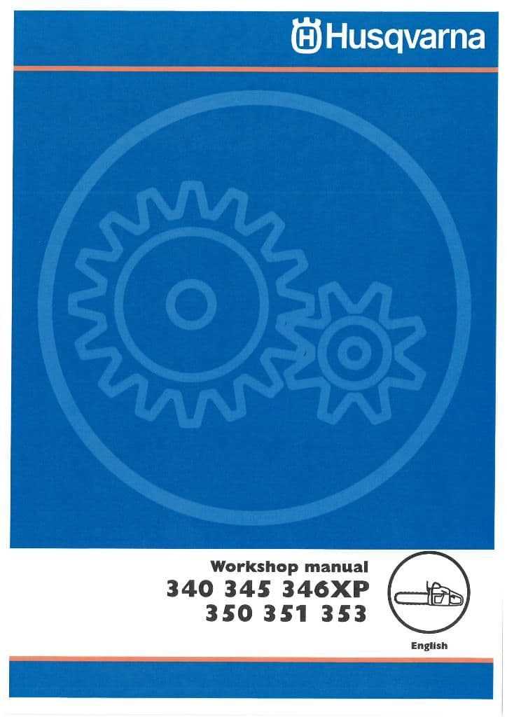 husqvarna 345 chainsaw parts diagram