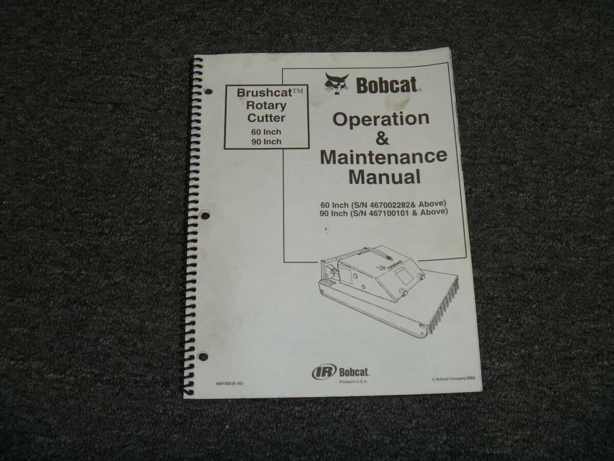 bobcat brushcat 60 parts diagram