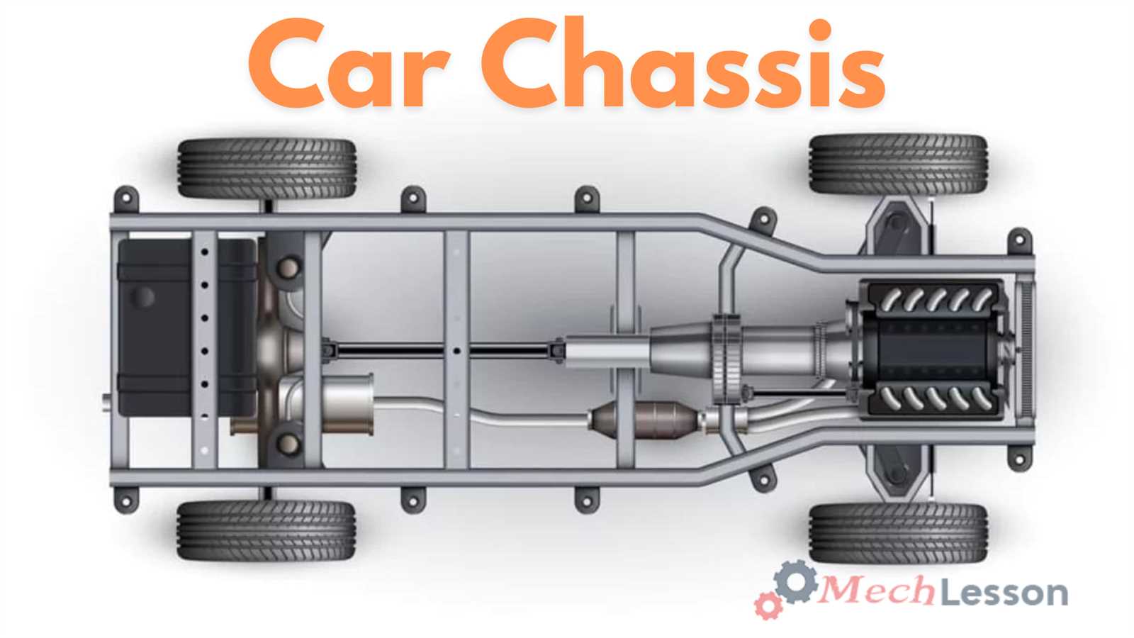 car parts with diagram