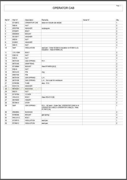 bobcat 863 parts diagram