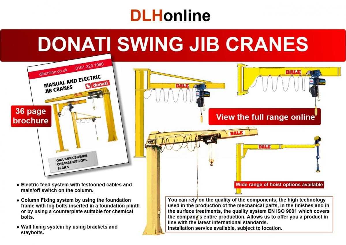 jib crane parts diagram