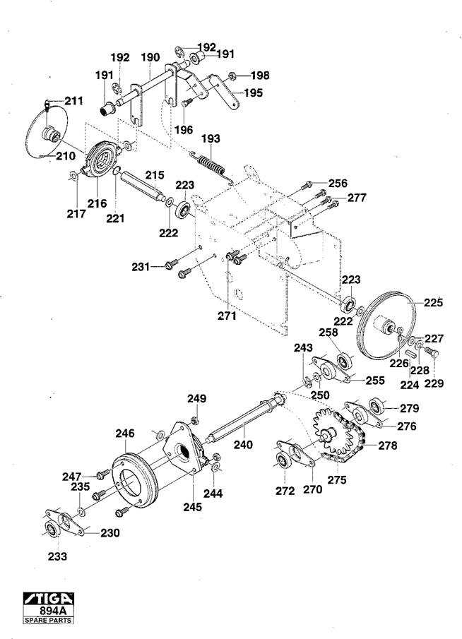 honda 928 snowblower parts diagram