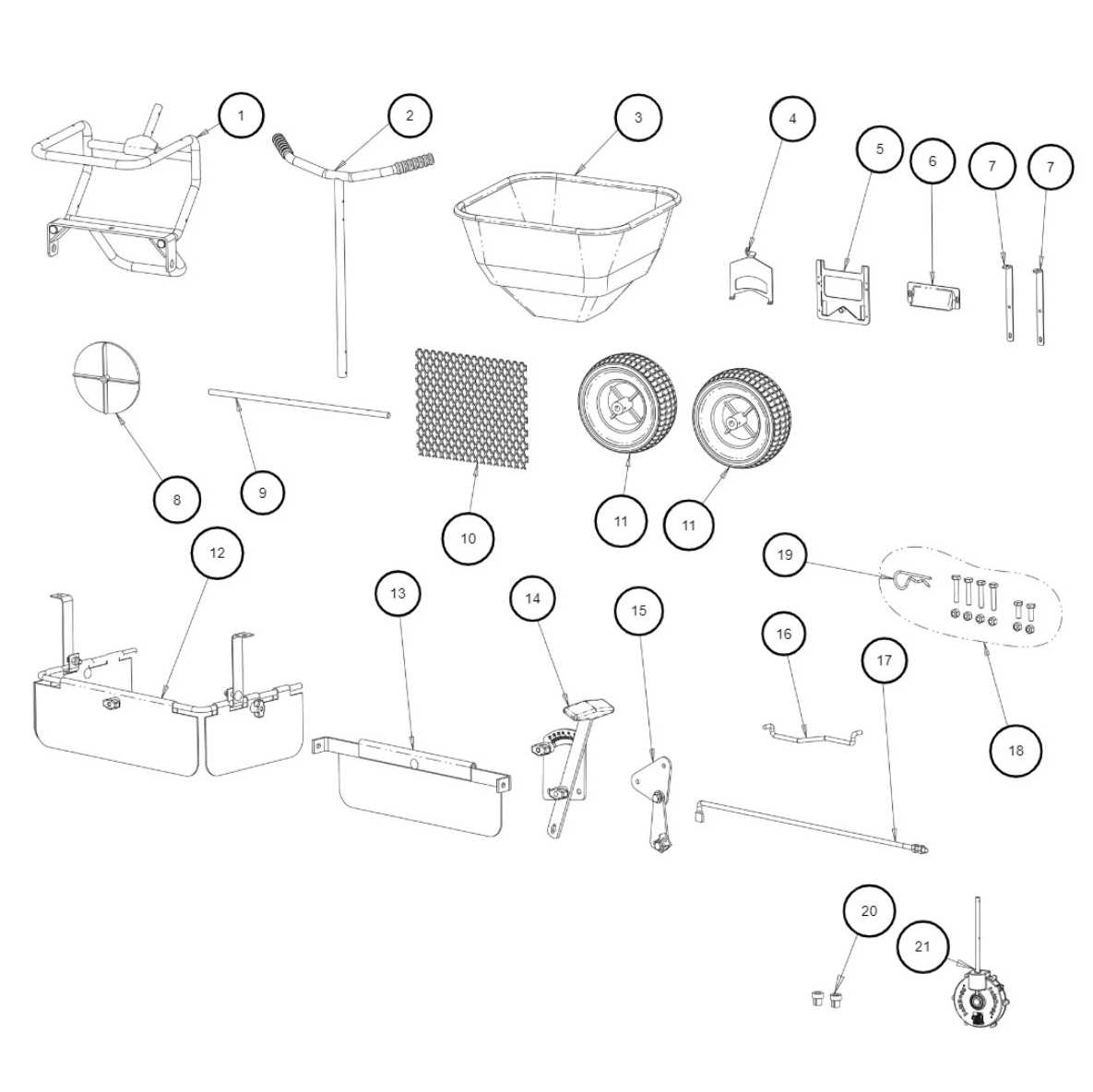 buyers salt spreader parts diagram