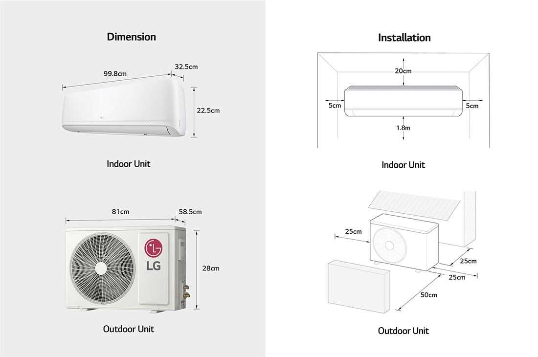 lg mini split parts diagram