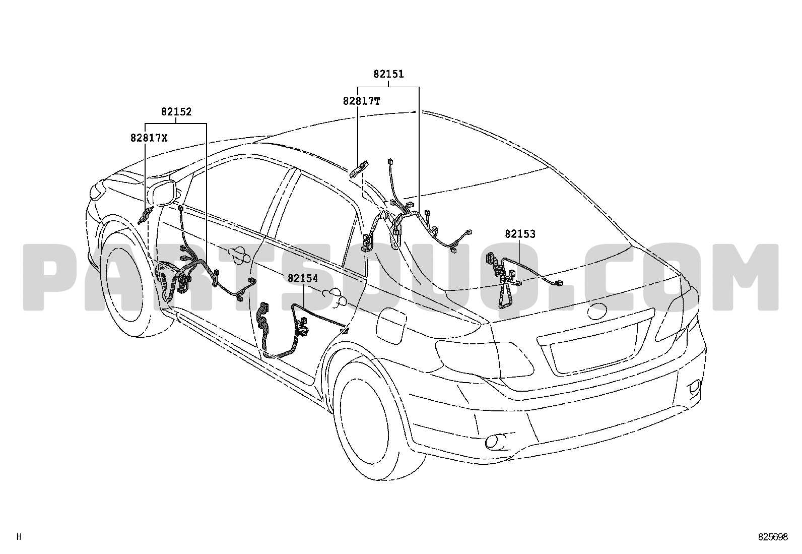 exterior car parts diagram