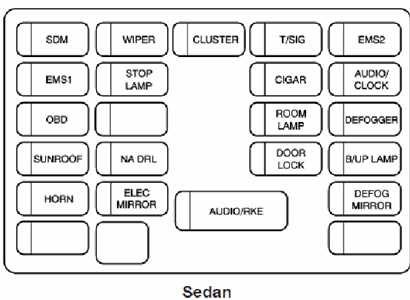 chevy aveo parts diagram