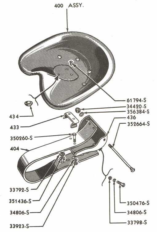 parts diagram ford 8n