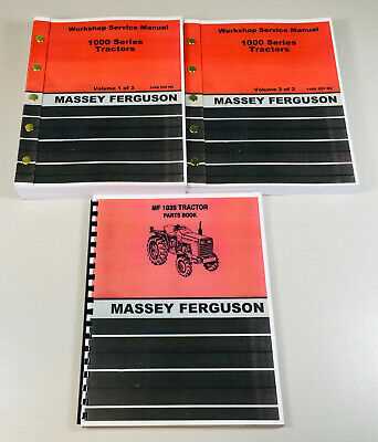 massey ferguson 1035 parts diagram