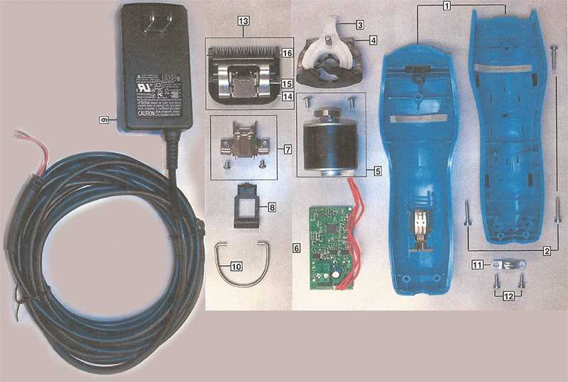 assembly wahl clipper parts diagram