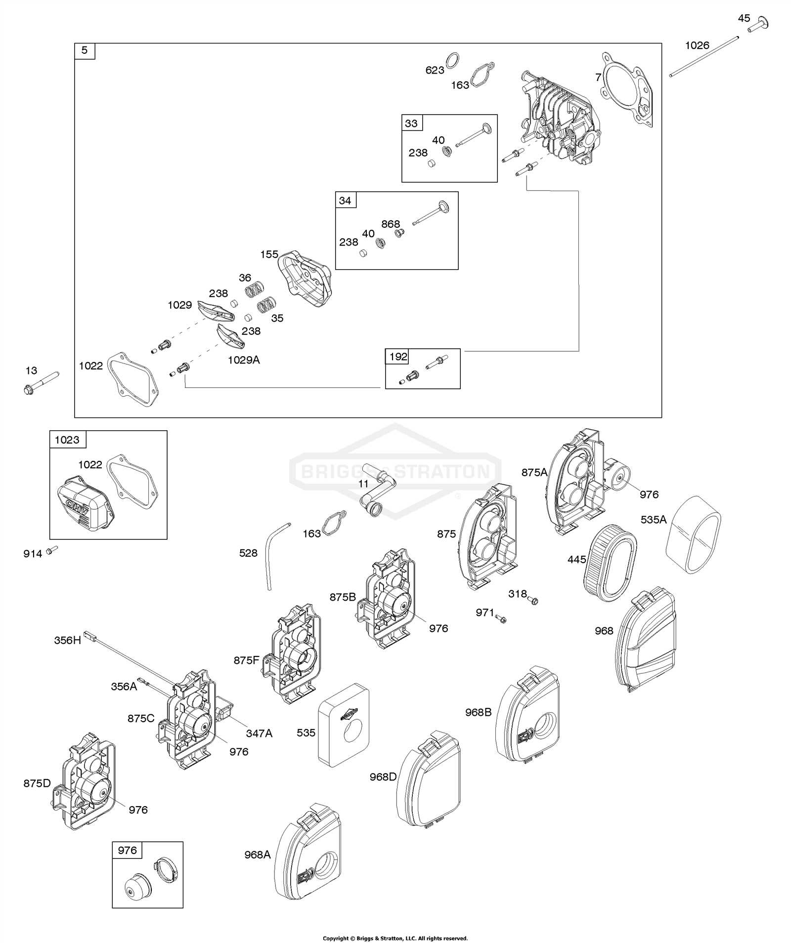 briggs and stratton 09p702 parts diagram