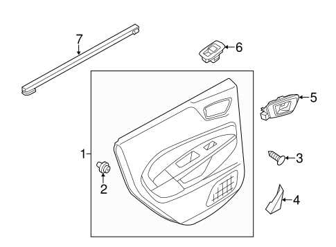 ford interior parts diagram