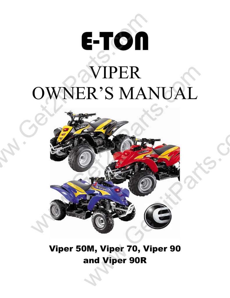 eton viper 90 parts diagram